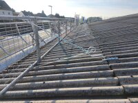 MÜBA Drahtschutzgitter 12300 Stahl verzinkt, 2,00 x 1,00 m, EN 13374 Klasse C