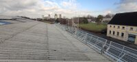 MÜBA Drahtschutzgitter 12300 Stahl verzinkt, 2,00 x 1,00 m, EN 13374 Klasse C