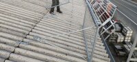 MÜBA Drahtschutzgitter 12300 Stahl verzinkt, 2,00 x 1,00 m, EN 13374 Klasse C