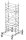 MÜBA 5,65m Typ 70/3-180S Alu-Fahrgerüst Arbeitshöhe 5,65 m, Gerüsthöhe 4,65 m, Standhöhe 3,65 m, Standfläche 0,65 x 1,80 m