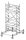 MÜBA 5,65m Typ 70/3-250S Alu-Fahrgerüst Arbeitshöhe 5,65 m, Gerüsthöhe 4,65 m, Standhöhe 3,65 m