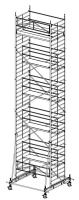 MÜBA 1165m Typ 150-9S Alu-Fahrgerüst...