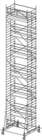 MÜBA 13,65m Typ 150/11S Alu-Fahrgerüst...