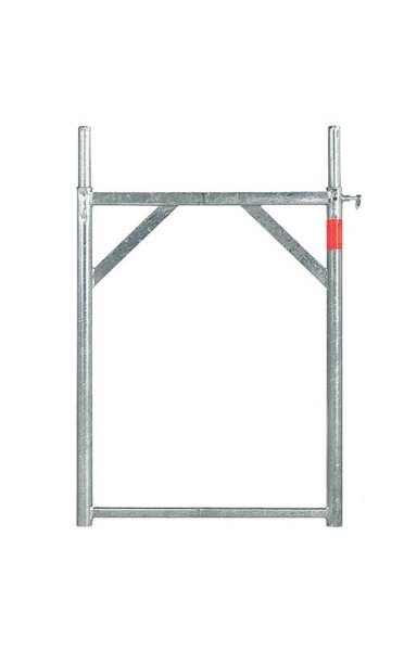 MÜBA Stahl-Vertikalrahmen Fix 70 44002 verzinkt, 1,00 m, 0,70 m breit, Lastklasse 3