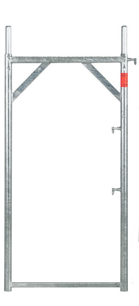 MÜBA Stahl-Vertikalrahmen Fix 70, Länge 1,50 m I 16,6kg, Gerüst Fix72 44001