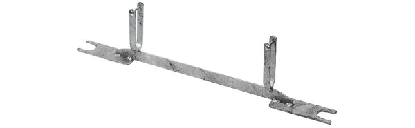 MÜBA Rollenfußsicherung Typ 70 für Aluminium-Fahrgerüst, verzinkt
