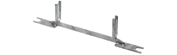 MÜBA Rollenfußsicherung 46021 Typ 70 für Aluminium-Fahrgerüst, verzinkt, 2 kg