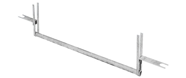 MÜBA Rollenfußsicherung Typ 150 für Aluminium-Fahrgerüst, verzinkt