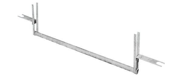 MÜBA Rollenfußsicherung 46042 Typ 150 für Aluminium-Fahrgerüst, Stahl verzinkt