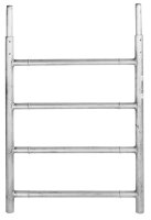 MÜBA Aluminium-Leiterrahmen 46071 mit Zapfen...