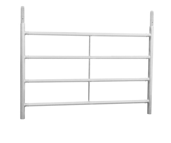 Müba Aluminium-Leiterrahmen 46072 Typ 150 mit Zapfen, für Fahrgerüst, Länge 1,00 m