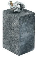 MÜBA Ballastgewicht 46019 Beton mit Kupplung, 12,50...