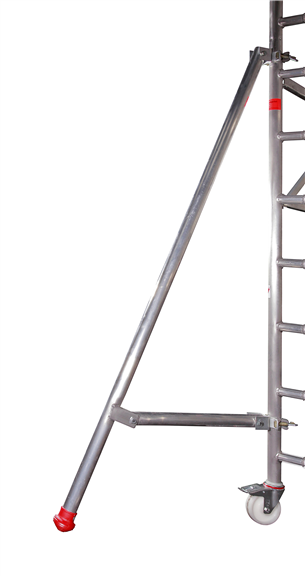 Müba Ausleger 46100.0 für Alu-Rollgerüst Typ Boy 2 mit Klappe und Aufstockung, 5,7 kg