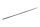 MÜBA Gerüstrohr 61055.0 Stahl verzinkt, Ø 48,3 x 3,25 mm, Länge 1,50 m, nach DIN 2441
