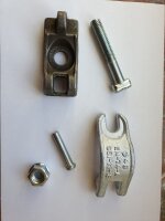 MÜBA Halbe Drehkupplung 61044.0 mit Bundmutter SW22...