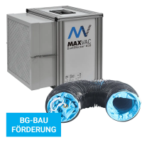 MAXVAC DUSTBLOCKER DB650, BG-BAU gefördert...